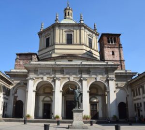 Basilica di San Lorenzo. 4th century, current building completed in the 19th century