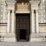 Certosa di Pavia, entry door