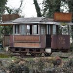 An old railway car - just outside the Certosa