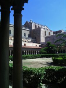 Monreale, the church outside