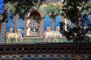 Mosaics of Santa Maria Addolorata Church, by Nicoletta Speltra