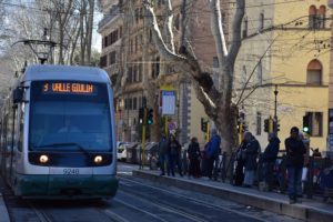 Tram stop, by Nicoletta Speltra