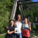 Zoe, Giuliana and Enrico