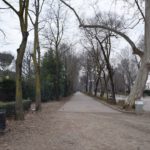 Parco Cascine - the entrance walking north from the Ponte Alla Carraia