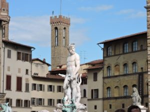 Piazza della Signoria - the Neptue Fountain.