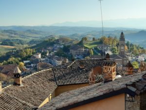 View from Monforte d’Alba