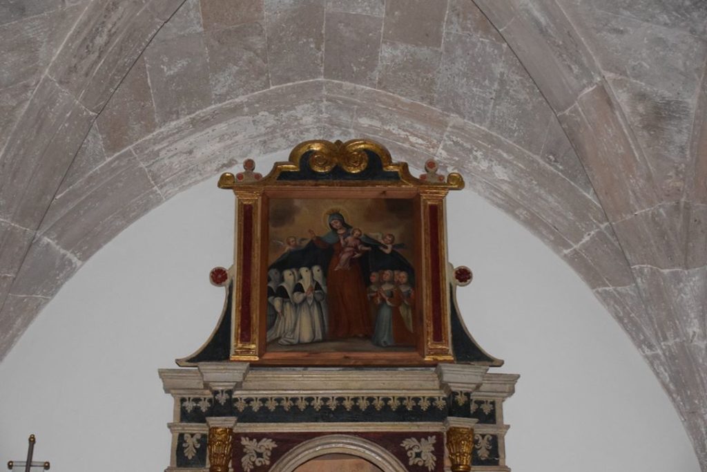 Samugheo – Chiesa di San Sebastiano Martire – this is a Madonna della Misericordia
