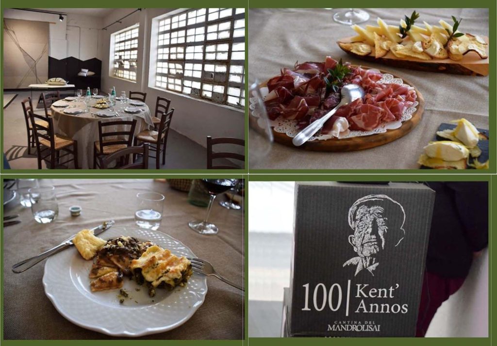 23. Samugheo, The Cantina di Samugheo – Our lunch! The winery calls the wines Kent’ Annos