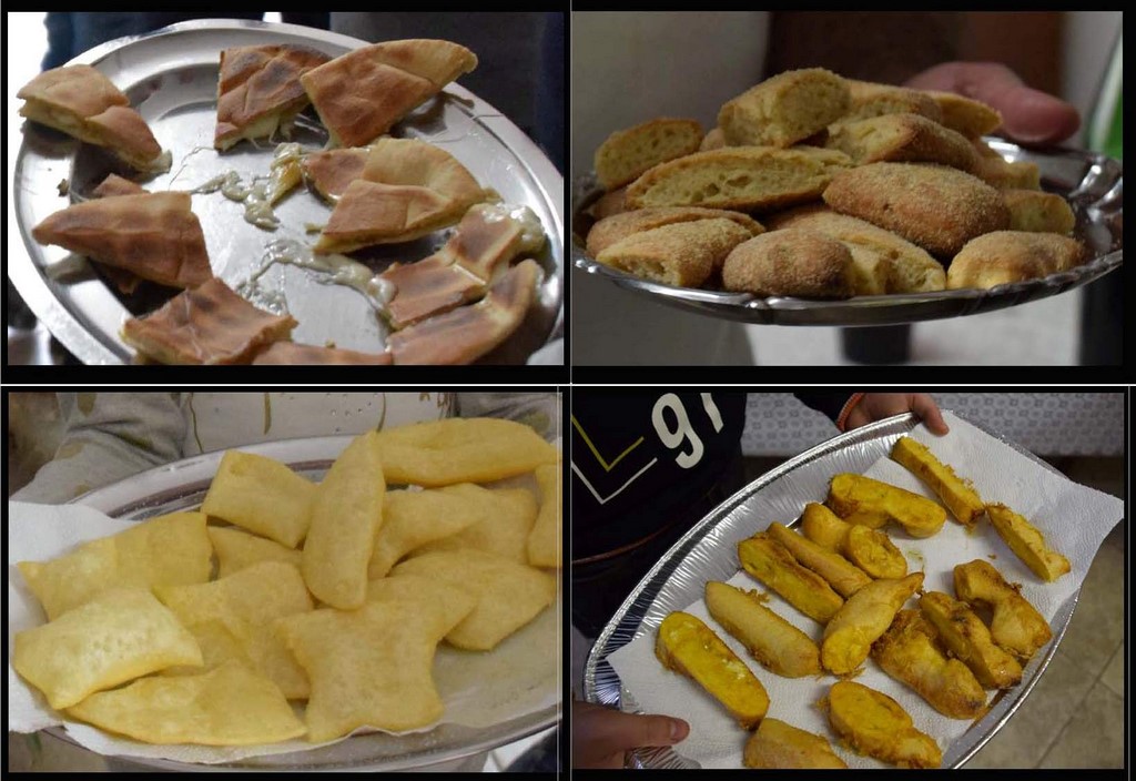 Samugheo - The different breads that are made at Pane Nostu which we were privileged to sample for our lunch