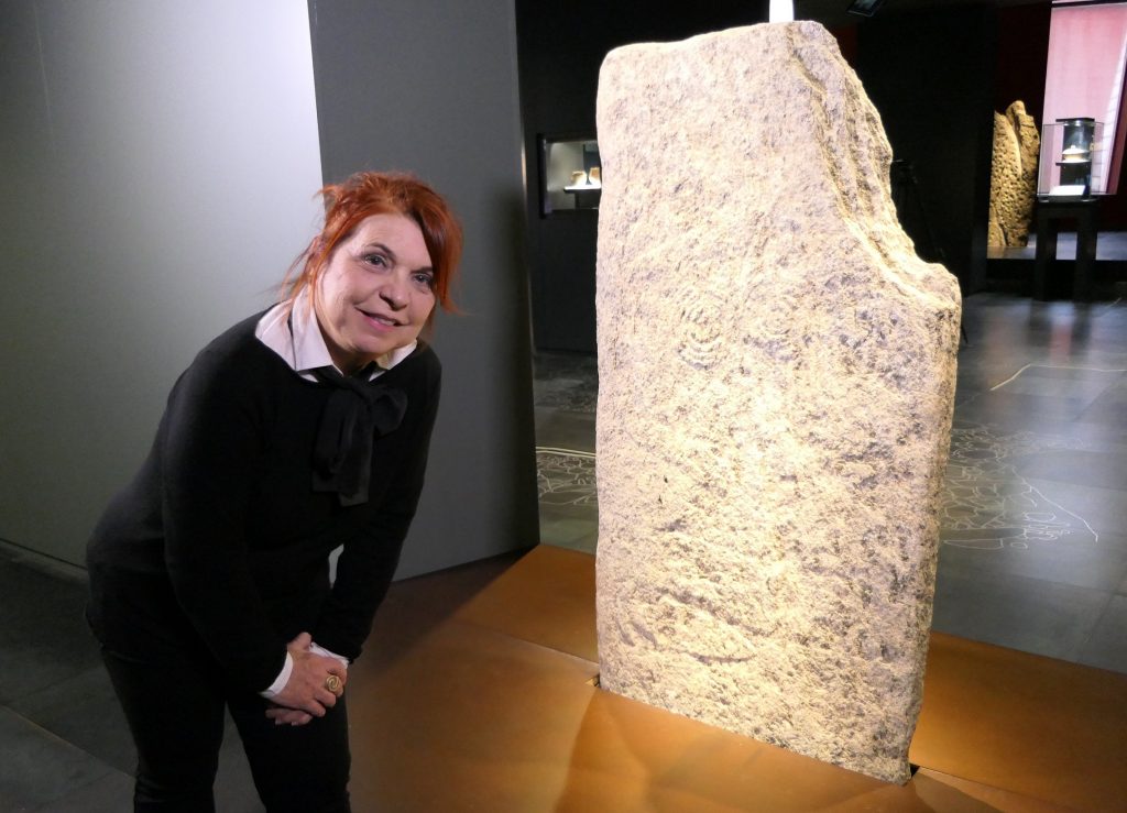 Aosta, Syusy at the museum
