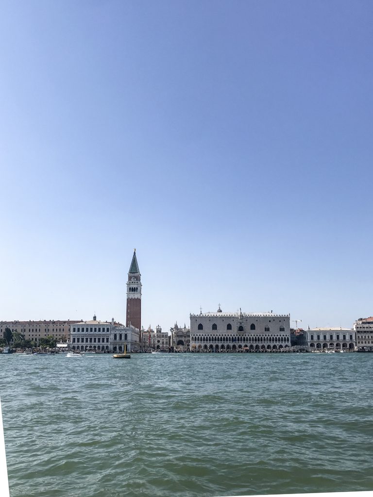 St Mark's Square, taken from the Vaporetto