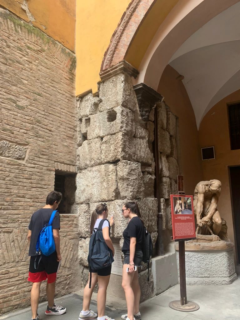 The most ancient wall of Bologna